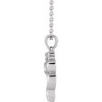 Accented Serpent Necklace or Pendant