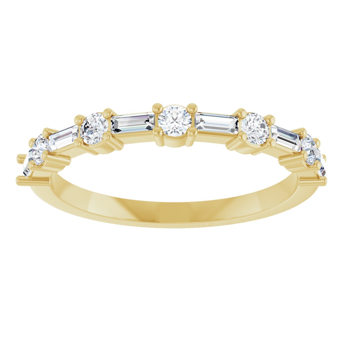 Multi-Shape Anniversary Band