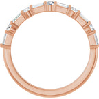 Multi-Shape Anniversary Band