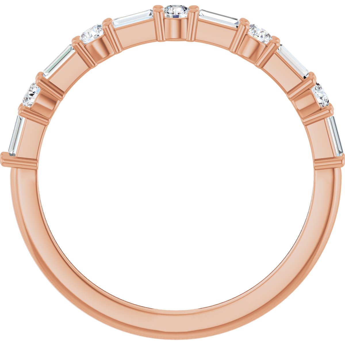 Multi-Shape Anniversary Band
