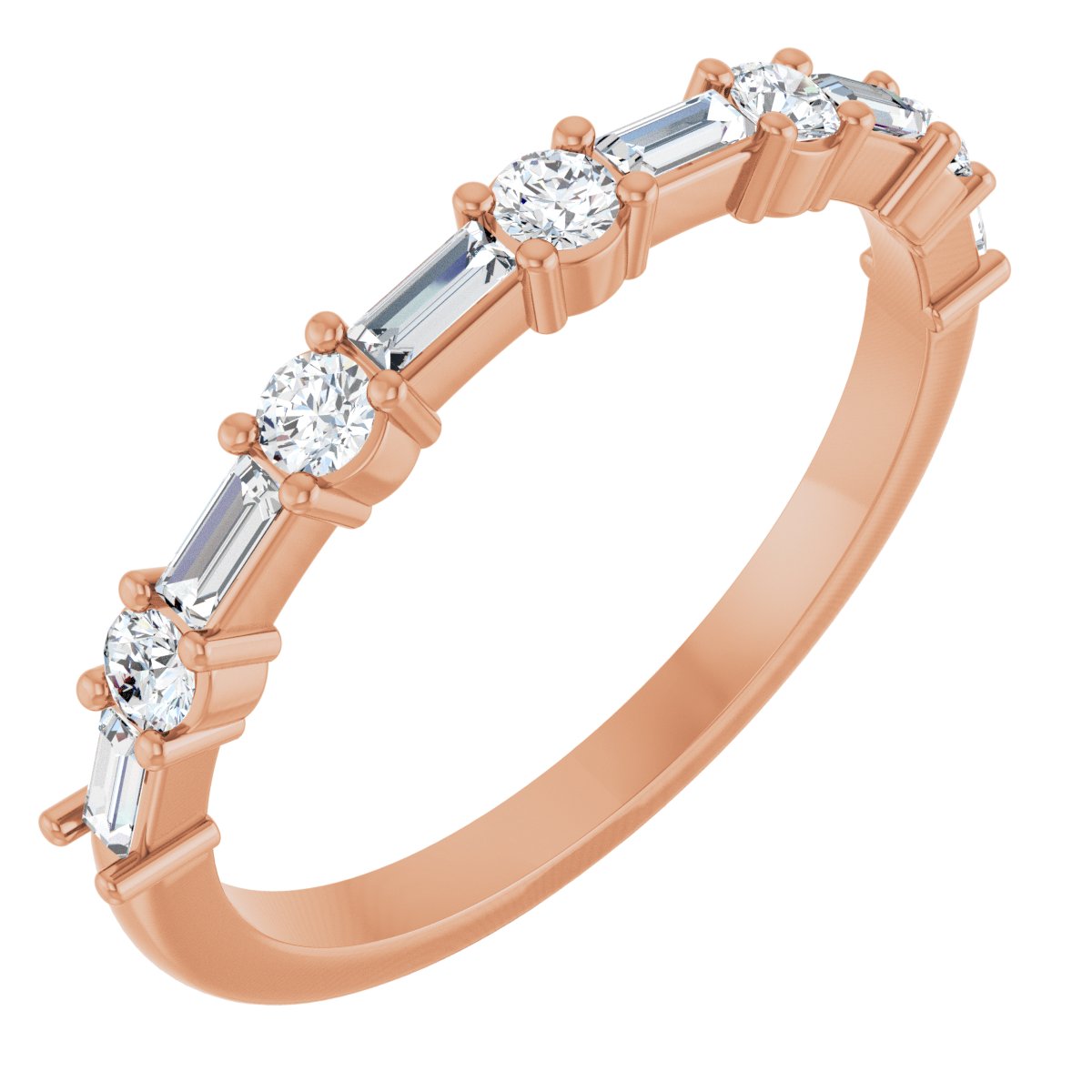 Multi-Shape Anniversary Band
