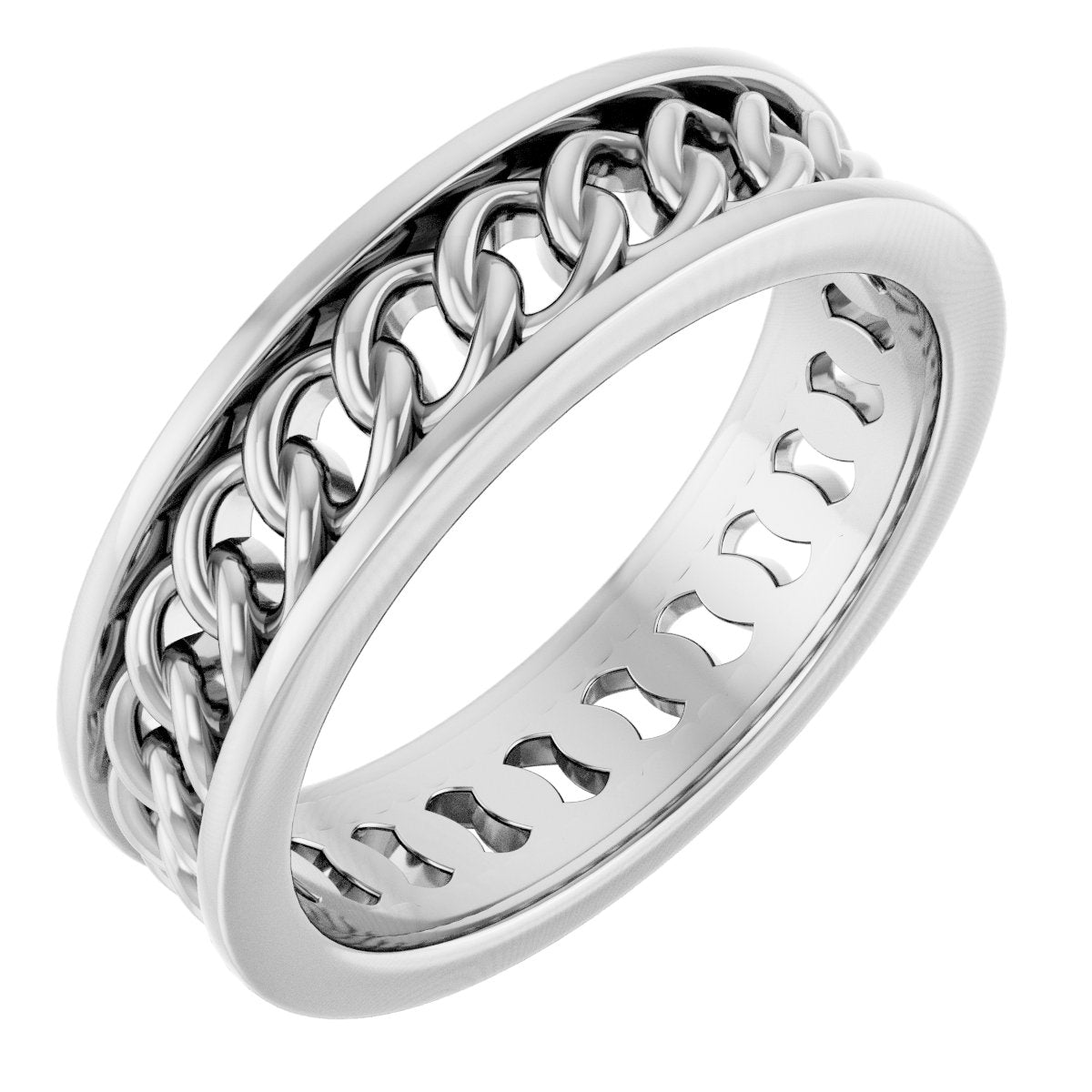 Chain Link Flat Band