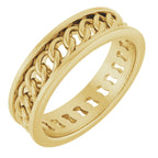 Chain Link Flat Band