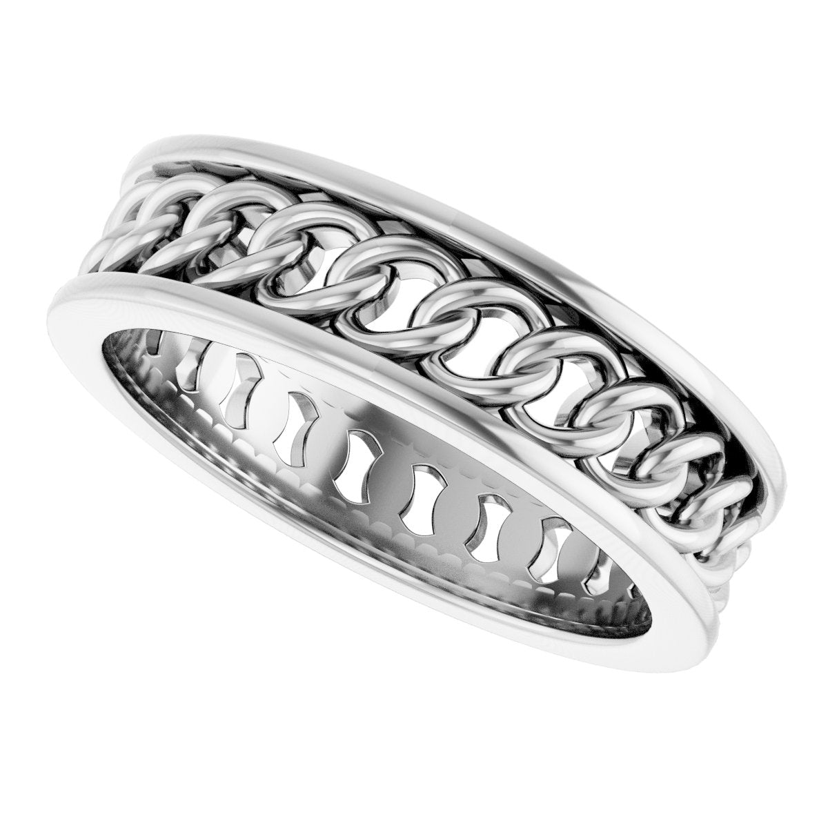 Chain Link Flat Band