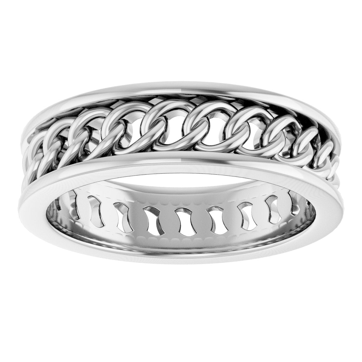 Chain Link Flat Band