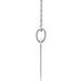 Floral Dog Tag Necklace or Pendant