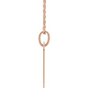Floral Dog Tag Necklace or Pendant
