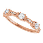 Vintage-Inspired Anniversary Band