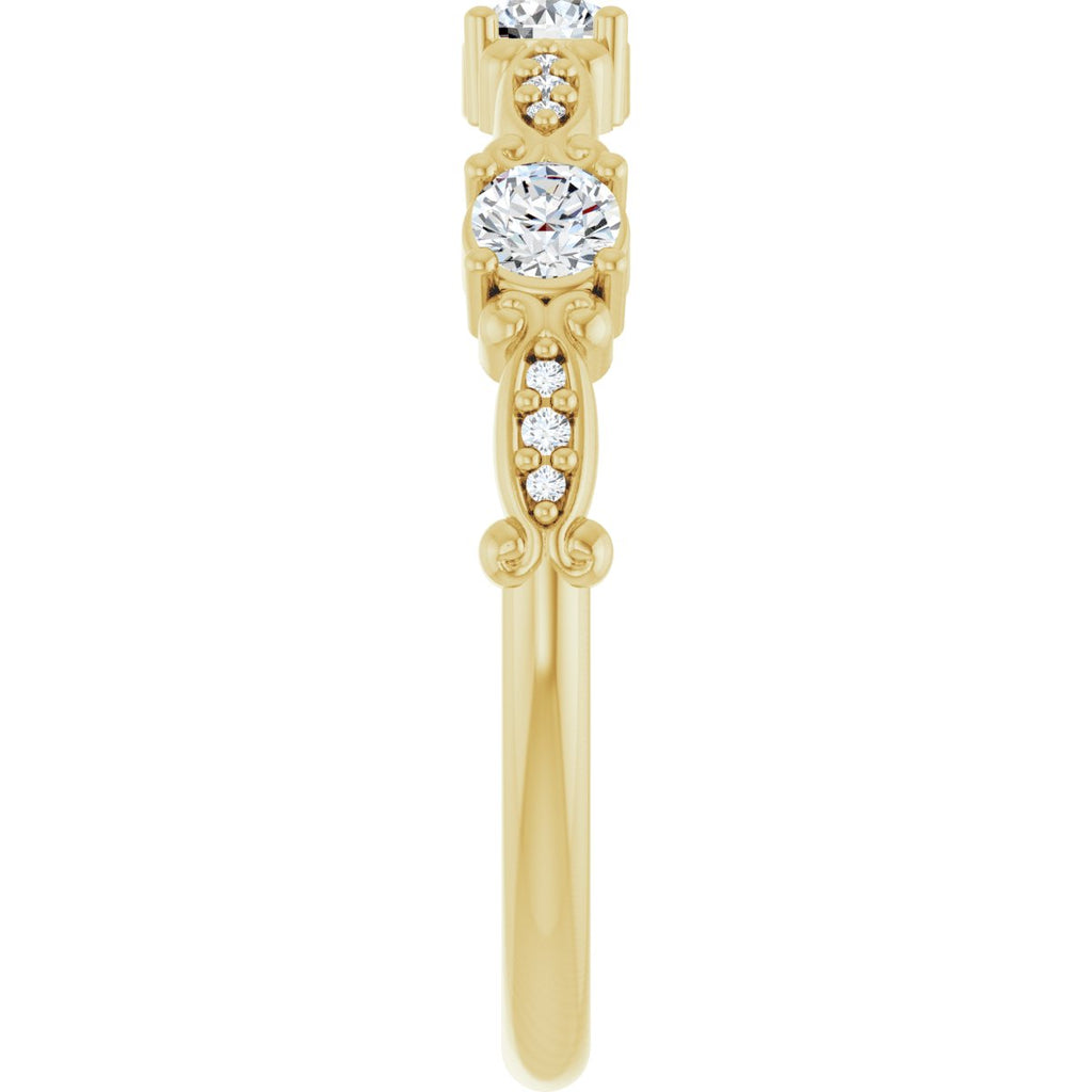 Vintage-Inspired Anniversary Band