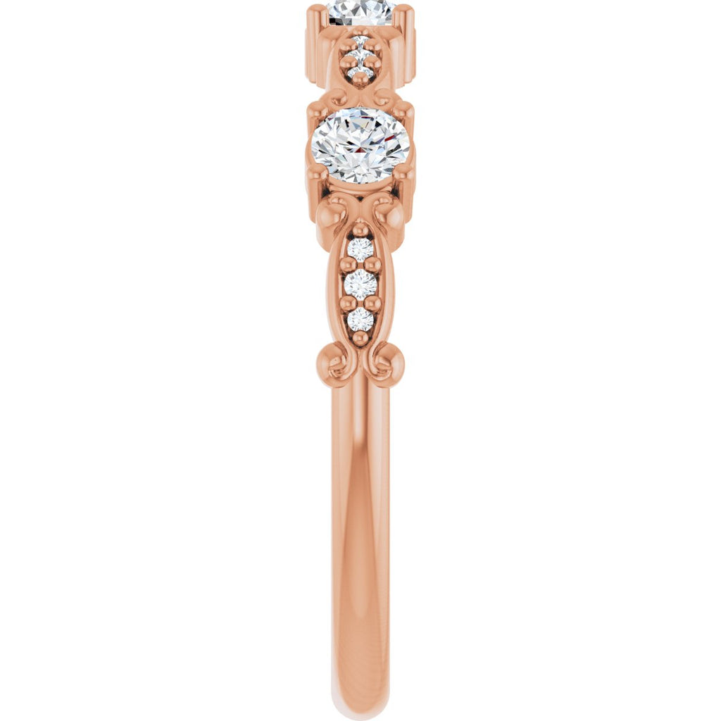 Vintage-Inspired Anniversary Band
