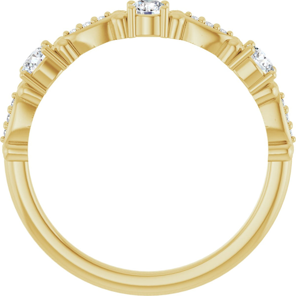 Vintage-Inspired Anniversary Band