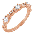 Vintage-Inspired Anniversary Band