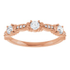 Vintage-Inspired Anniversary Band