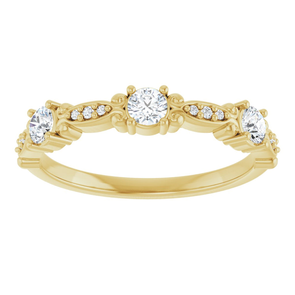 Vintage-Inspired Anniversary Band