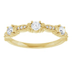 Vintage-Inspired Anniversary Band