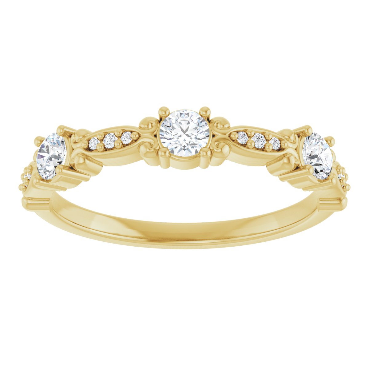 Vintage-Inspired Anniversary Band