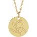 Birth Flower Necklace or Pendant
