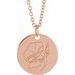 Birth Flower Necklace or Pendant