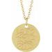 Birth Flower Necklace or Pendant