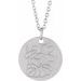Birth Flower Necklace or Pendant