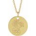 Birth Flower Necklace or Pendant