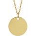 Birth Flower Necklace or Pendant
