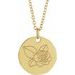 Birth Flower Necklace or Pendant