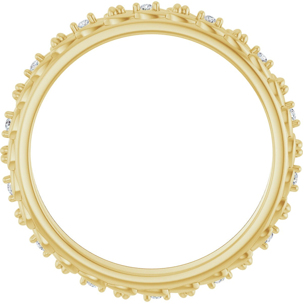 Accented Floral Band