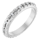 Accented Floral Band