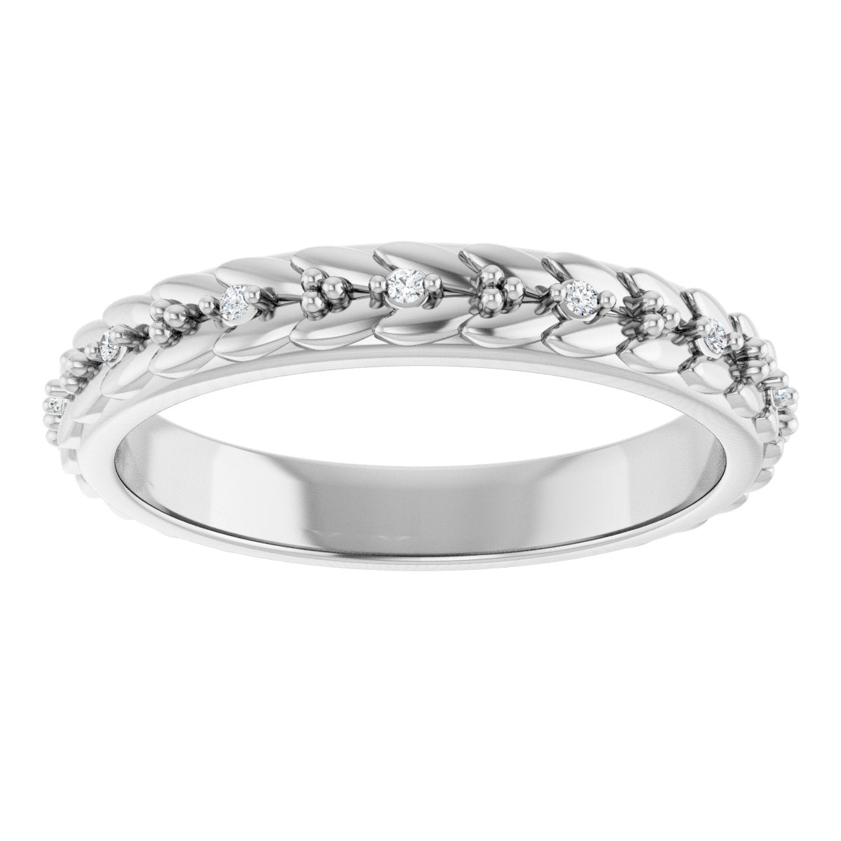 Accented Floral Band
