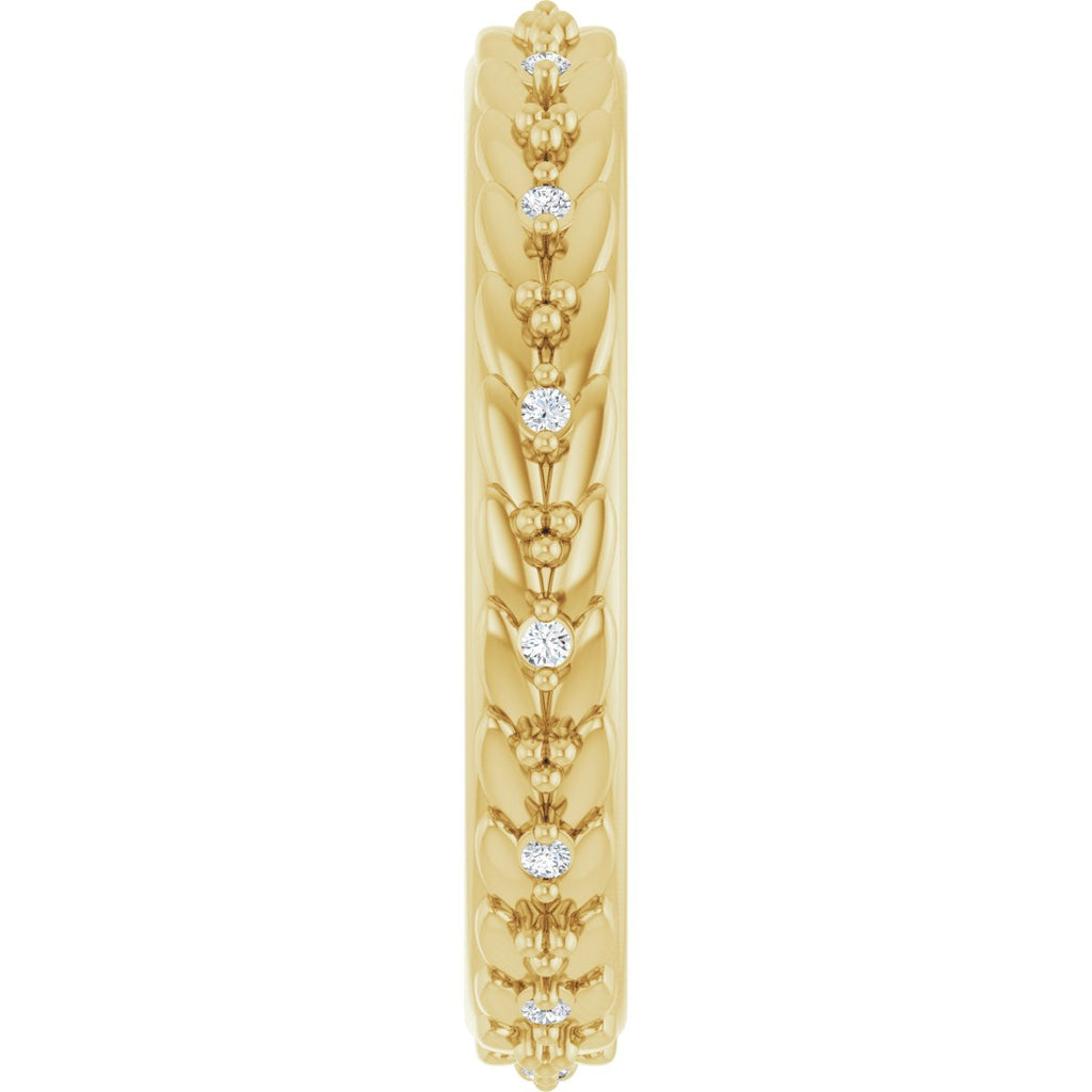 Accented Floral Band