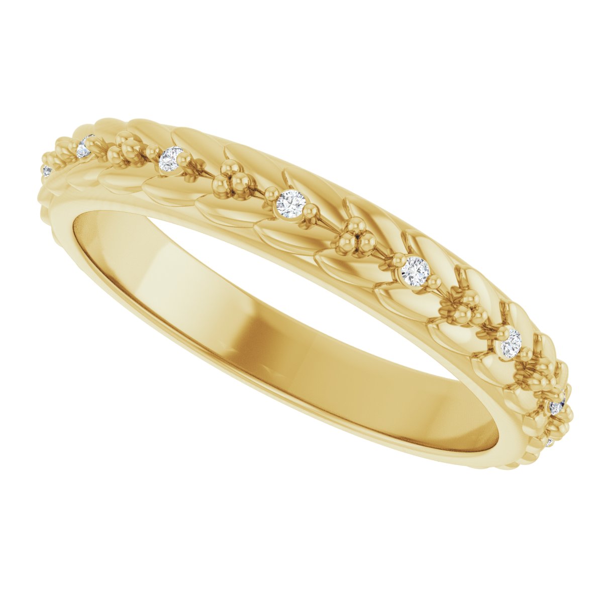Accented Floral Band