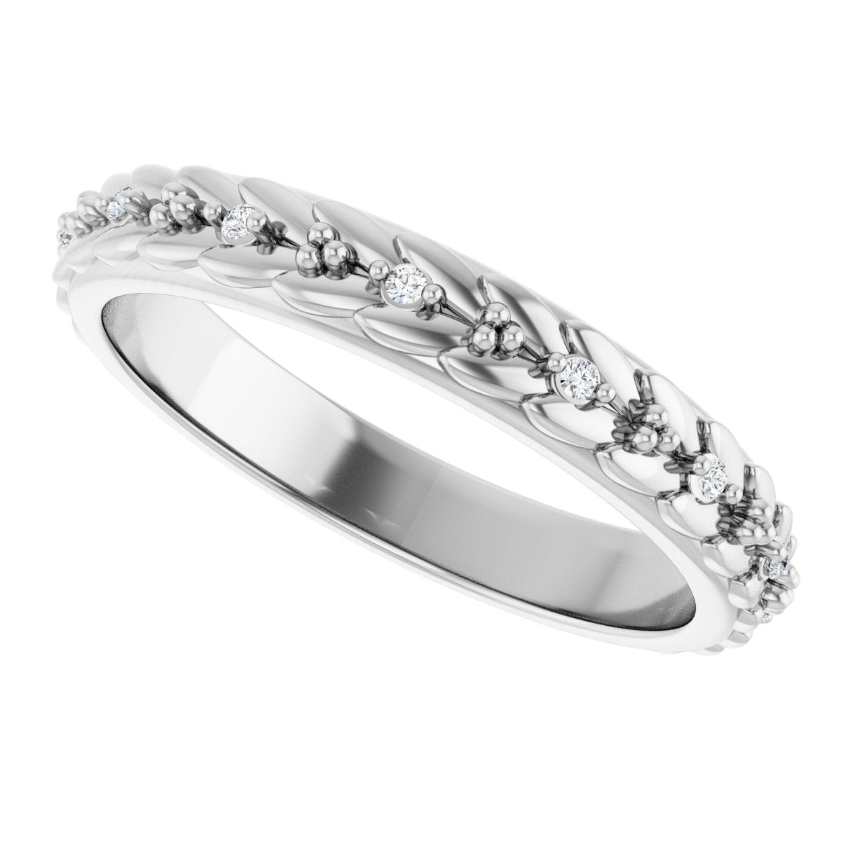 Accented Floral Band