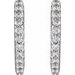 Accented Huggie Earrings