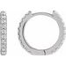 Accented Huggie Earrings