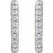 Accented Huggie Earrings