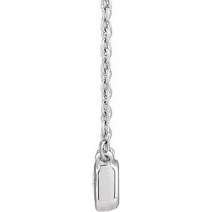 Lab-Grown Diamond Necklace