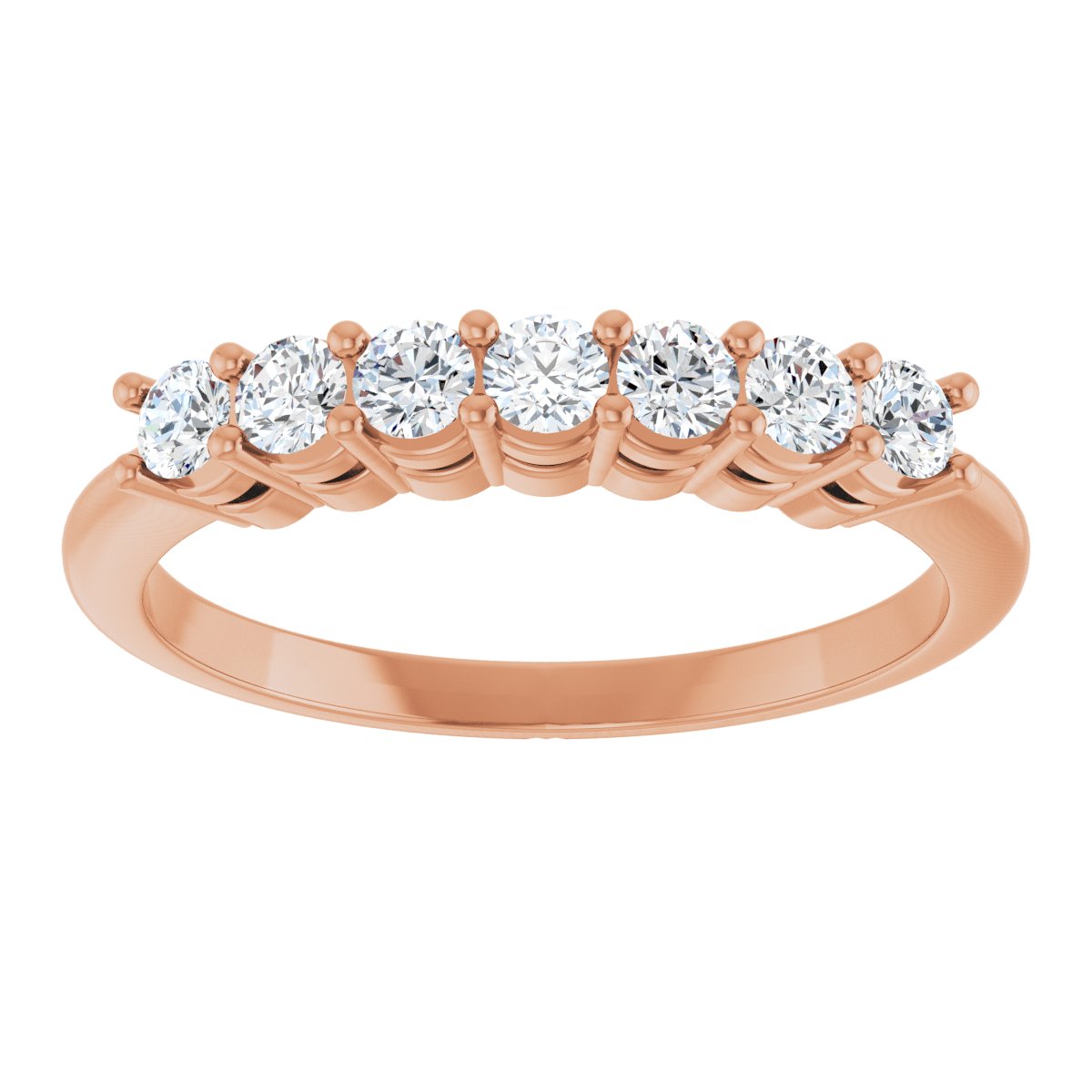 Seven-Stone Anniversary Band