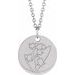 Birth Flower Necklace or Pendant