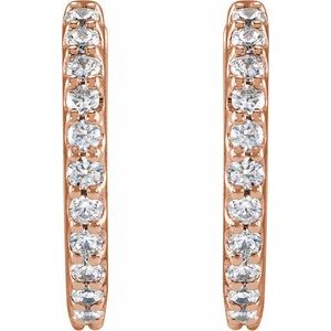 Accented Huggie Earrings