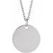 Birth Flower Necklace or Pendant