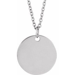 Birth Flower Necklace or Pendant