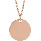 Birth Flower Necklace or Pendant