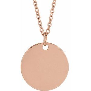 Birth Flower Necklace or Pendant