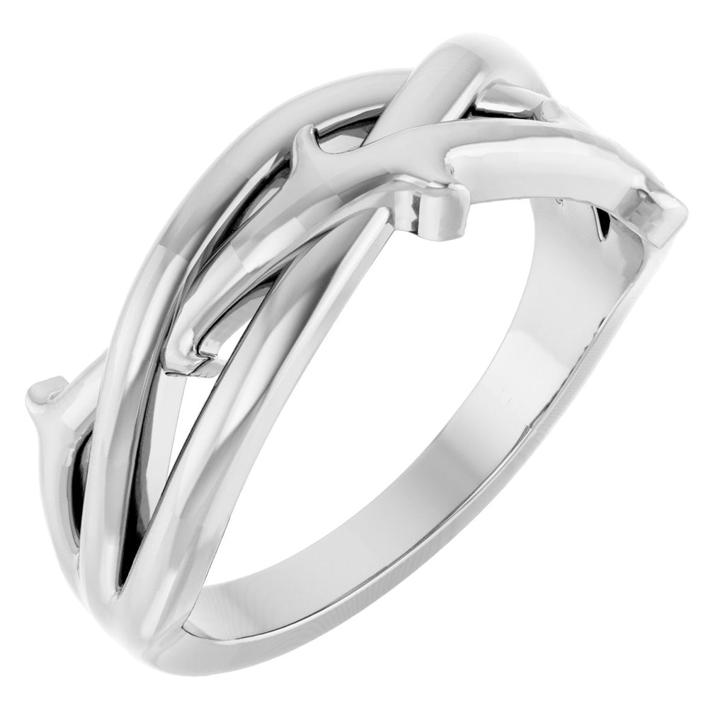 Thorn Criss-Cross Ring