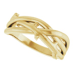 Thorn Criss-Cross Ring