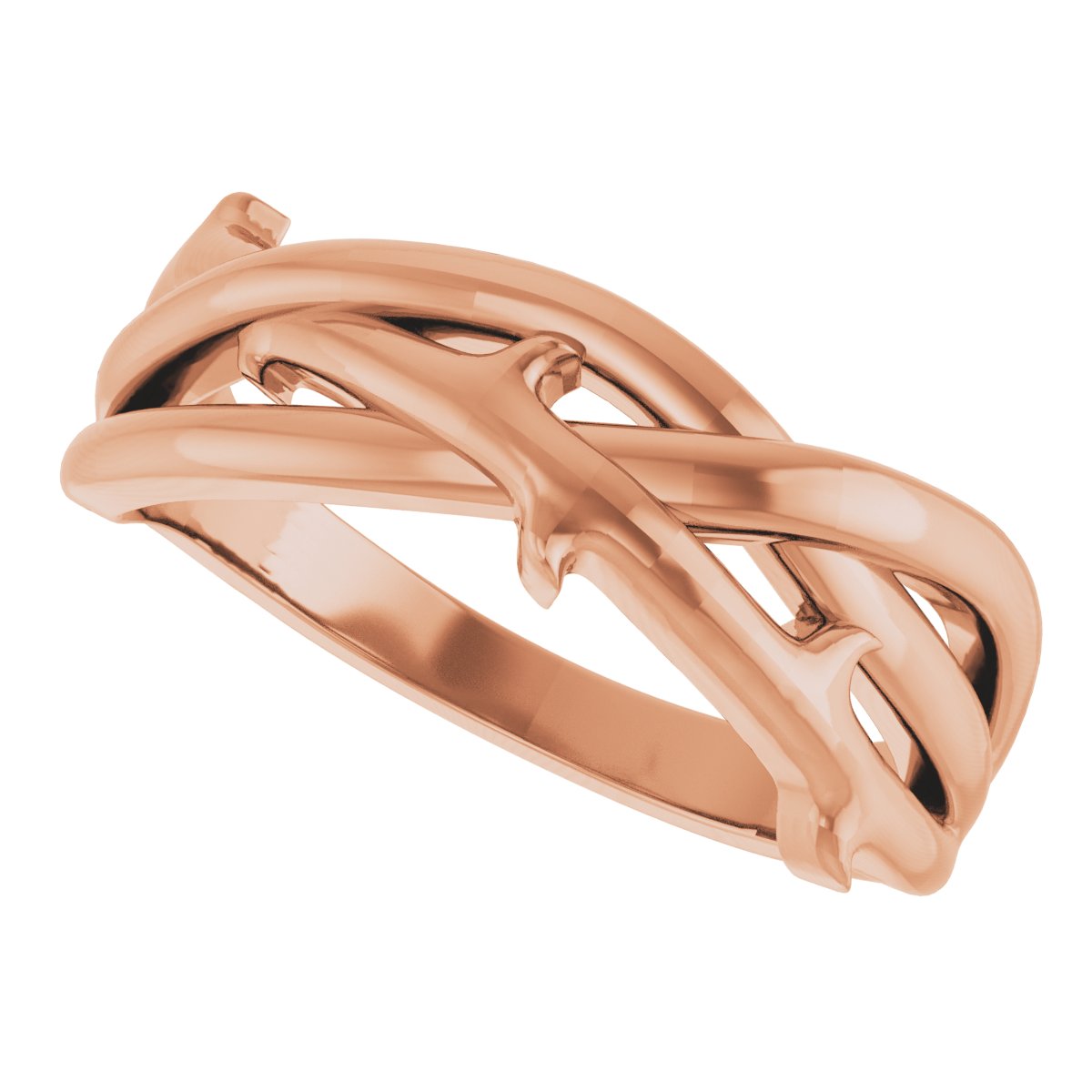 Thorn Criss-Cross Ring