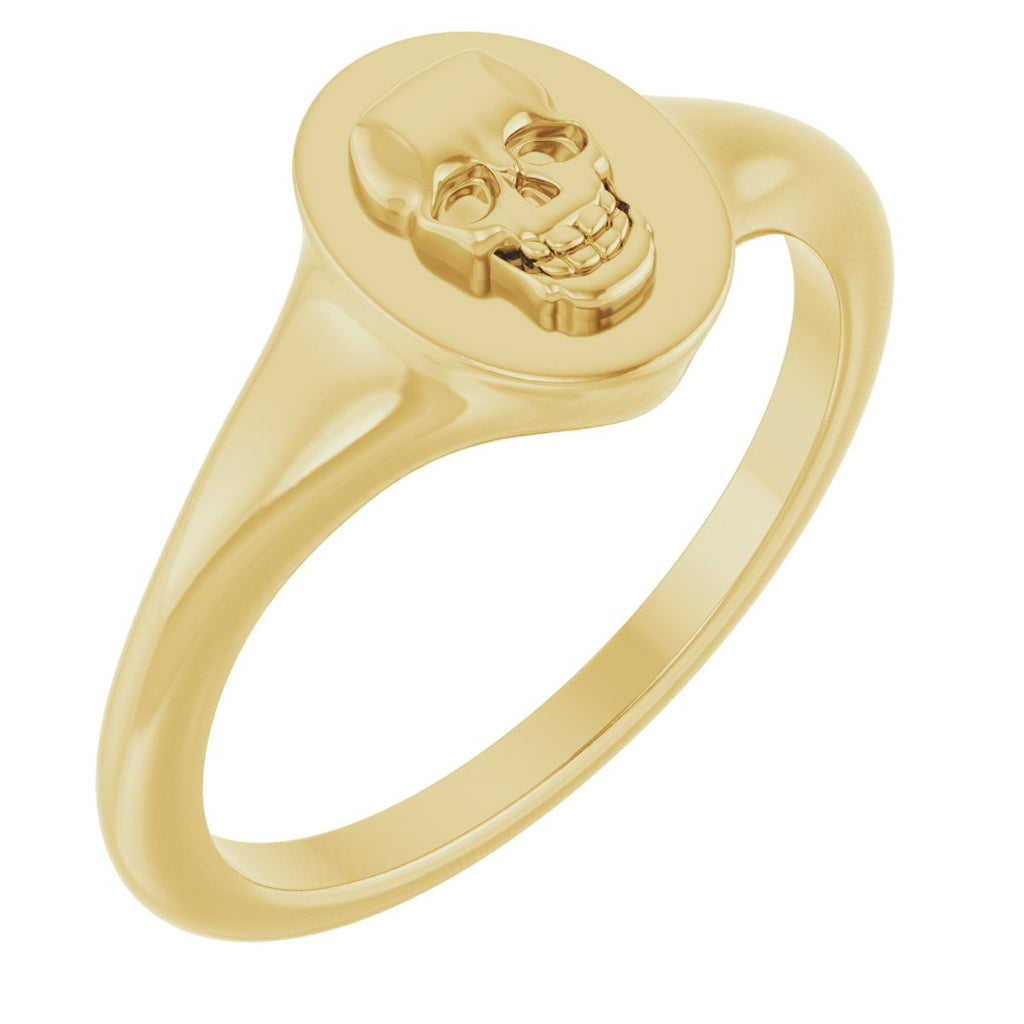 Skull Signet Ring