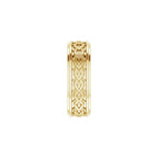 Double Stepped-Edge Sculptural Flat Band