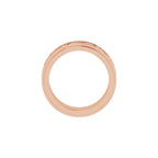 Double Stepped-Edge Sculptural Flat Band
